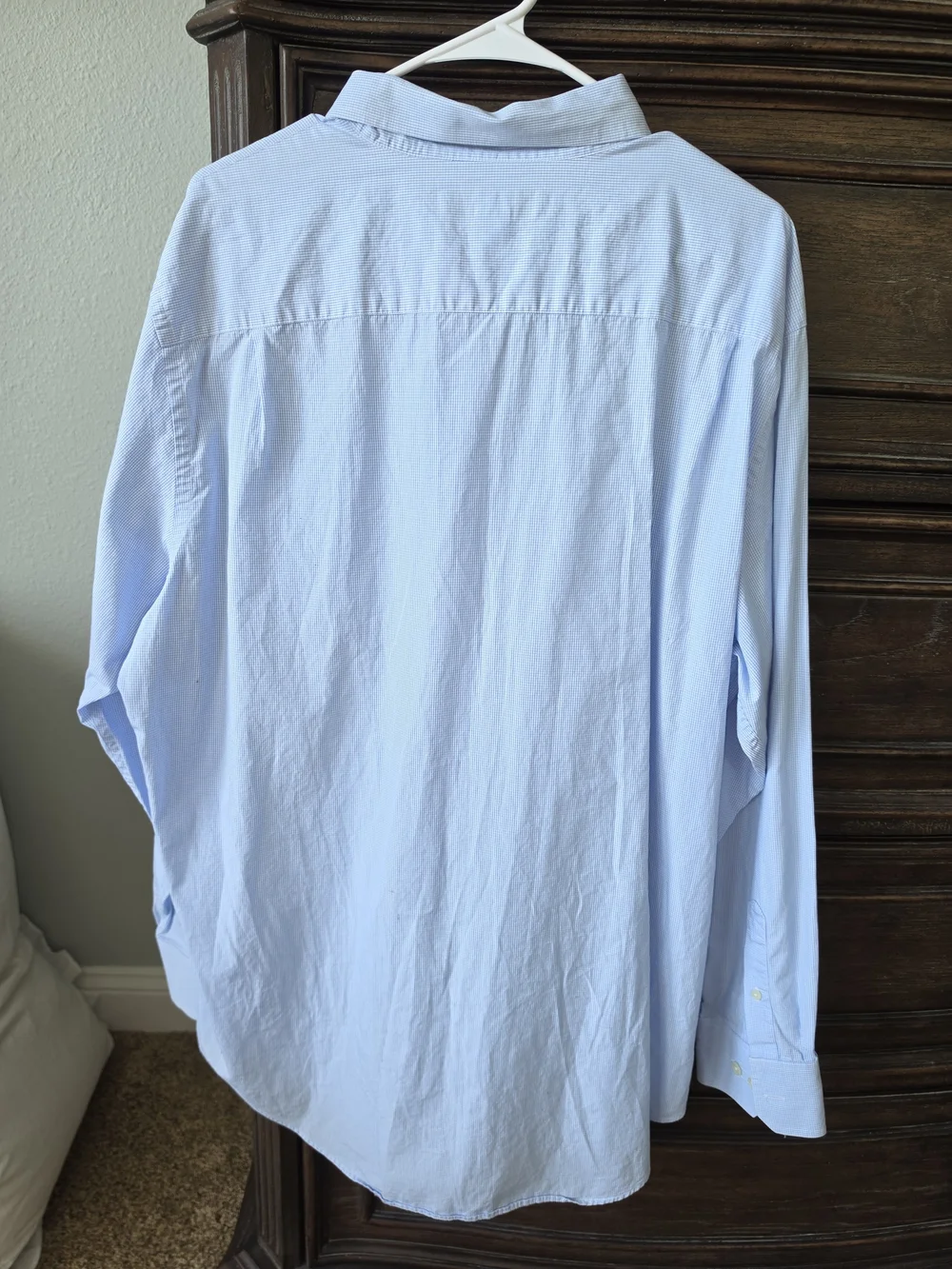 Men's Banana Republic Light Blue Button-Down Long Sleeve Dress Shirt